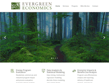 Tablet Screenshot of evergreenecon.com